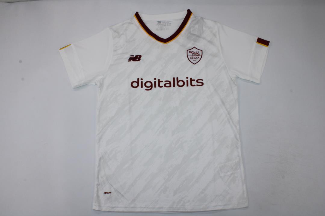AAA Quality Roma 22/23 Away White Soccer Jersey